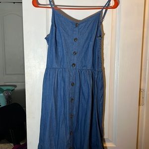 Girl’s Denim Long Dress Size Medium